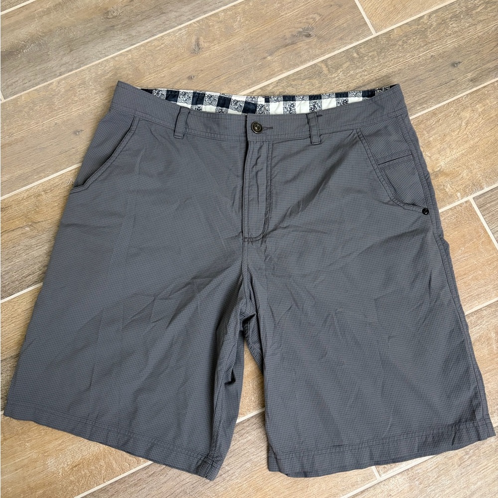 lululemon athletica Charcoal Grey Flat-Front Men's Shorts